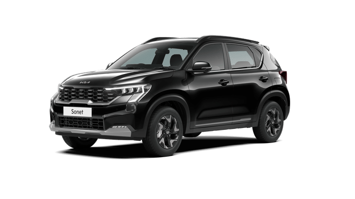 Kia Sonet Color Aurora Black Pearl